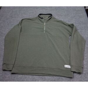 COTOPAXI Pullover Sweater Mens S Gray 1/4 Zip Pullover Fleece Tencel Hiking